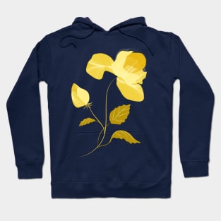 Yellow air rose Hoodie